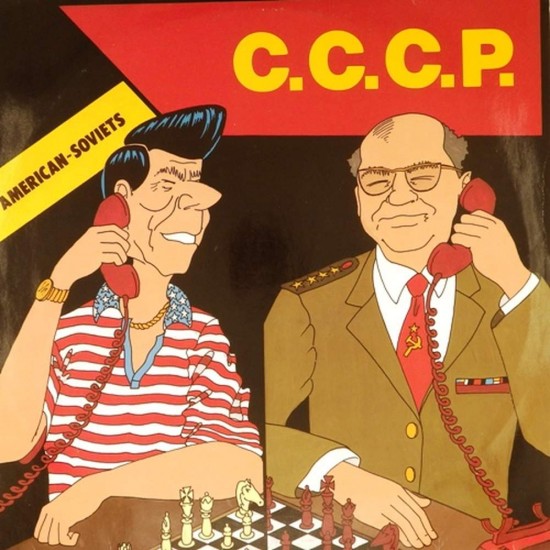 Пластинка C.C.C.P. American-Soviets (45 r.p.m. single)